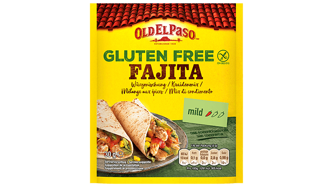 Gluten Free Fajita Kit Mild